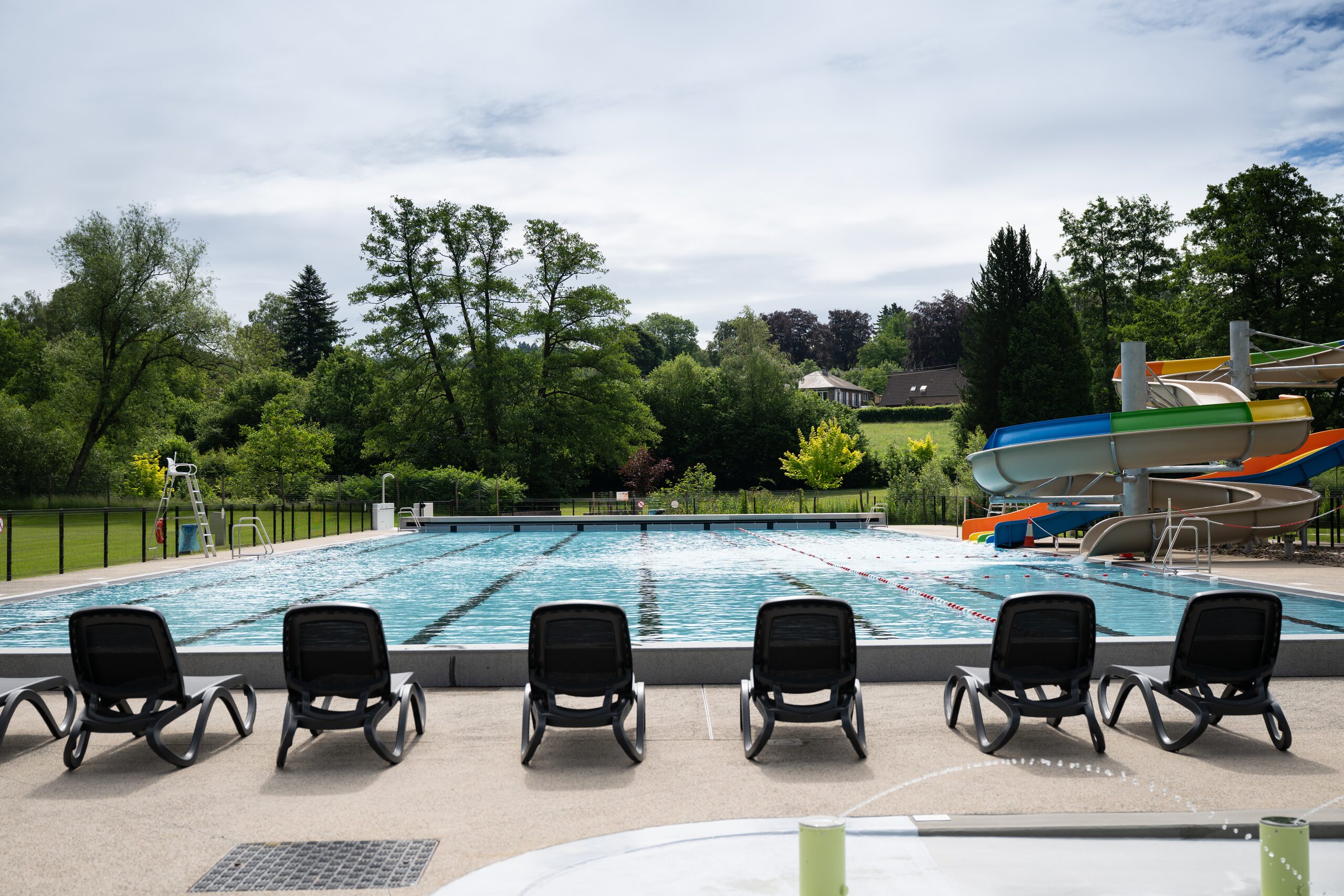 Bassin extérieur de la Piscine de Spa