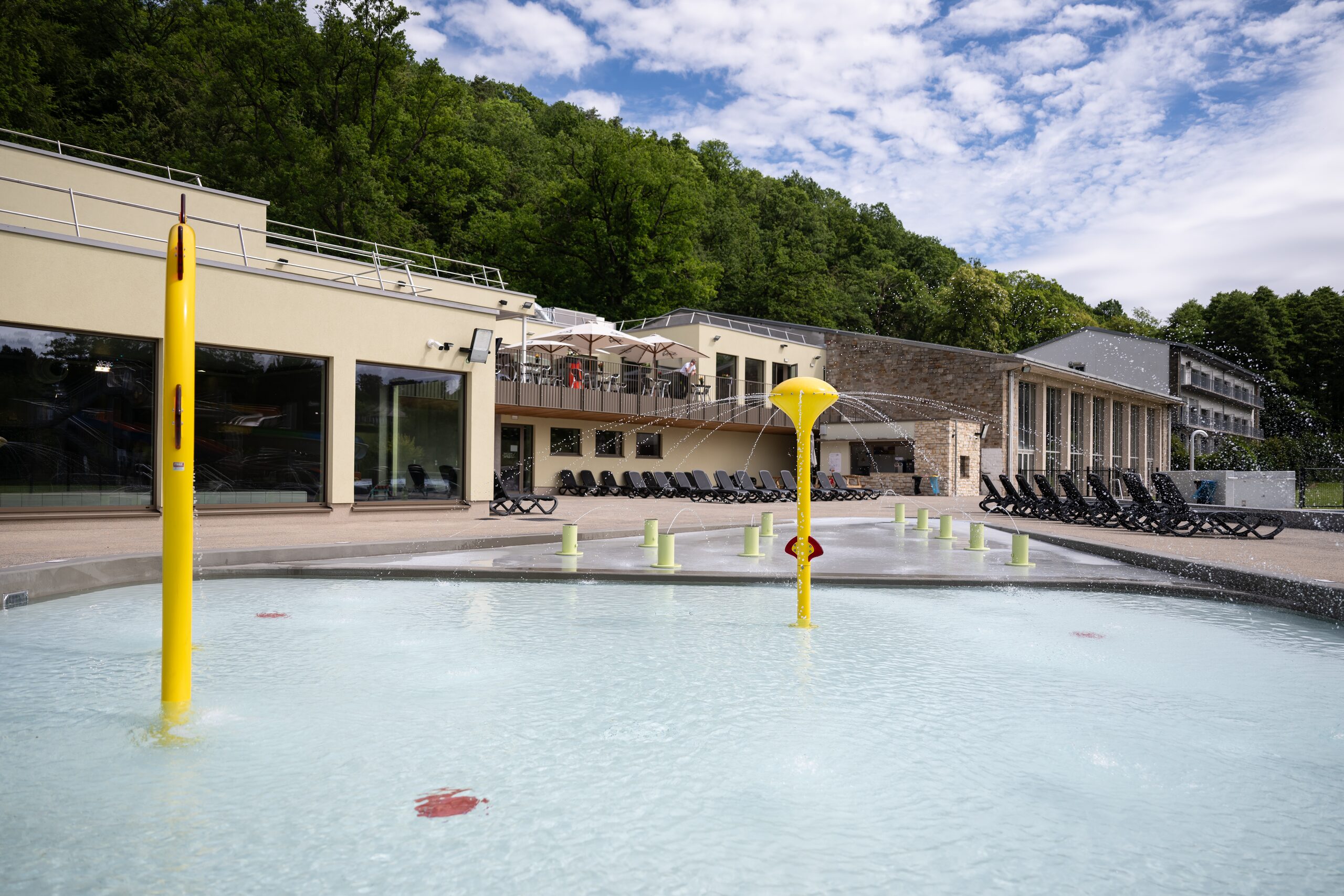 Bassin extérieur de la Piscine de Spa
