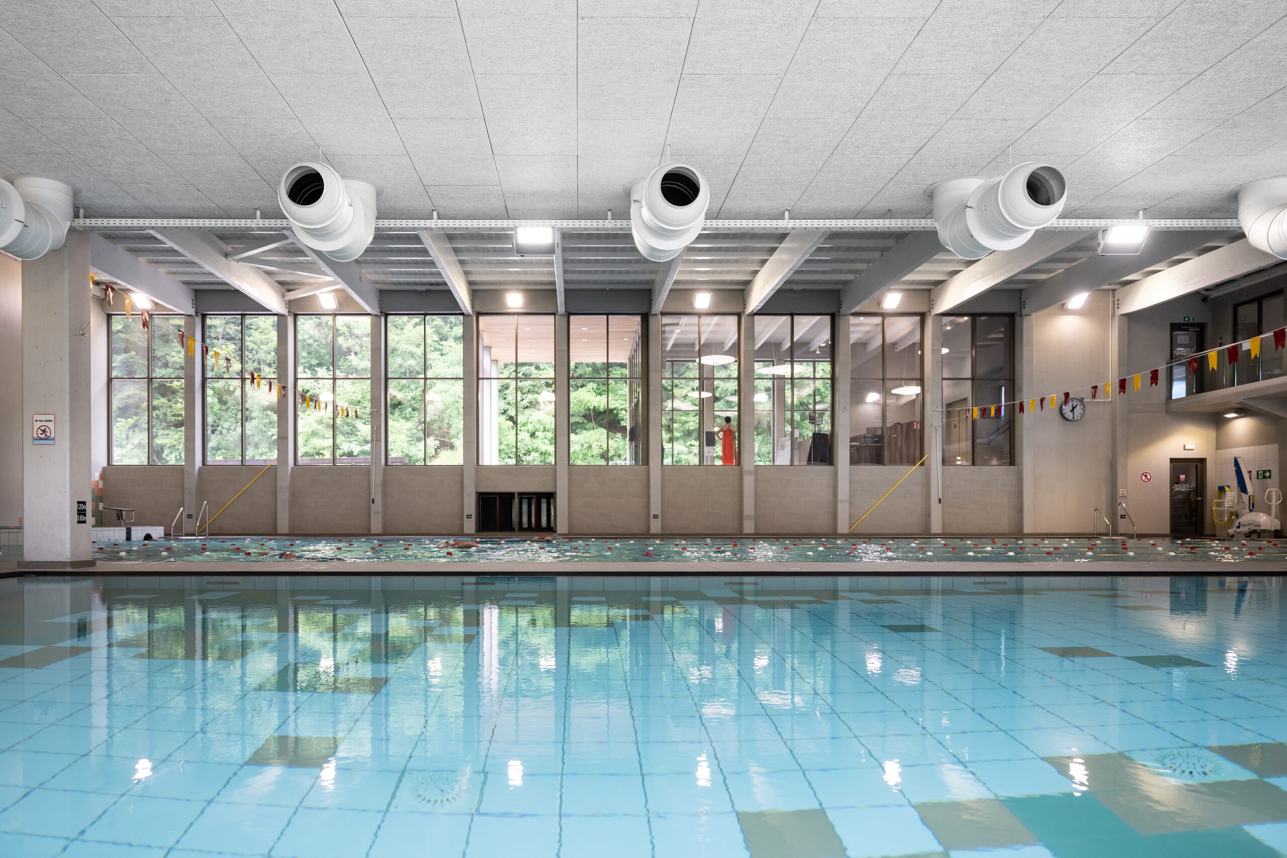 Bassin intérieur de la Piscine de Spa